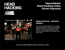 Tablet Screenshot of hypnoattack.com